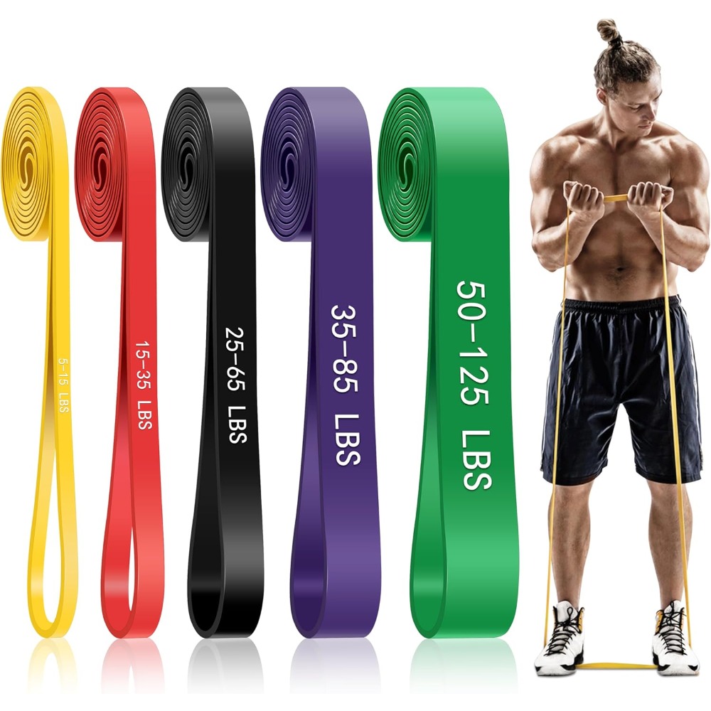 Crossfit Accessories - Çekme Hareketi Destek Bantları, 5 Seviyeli