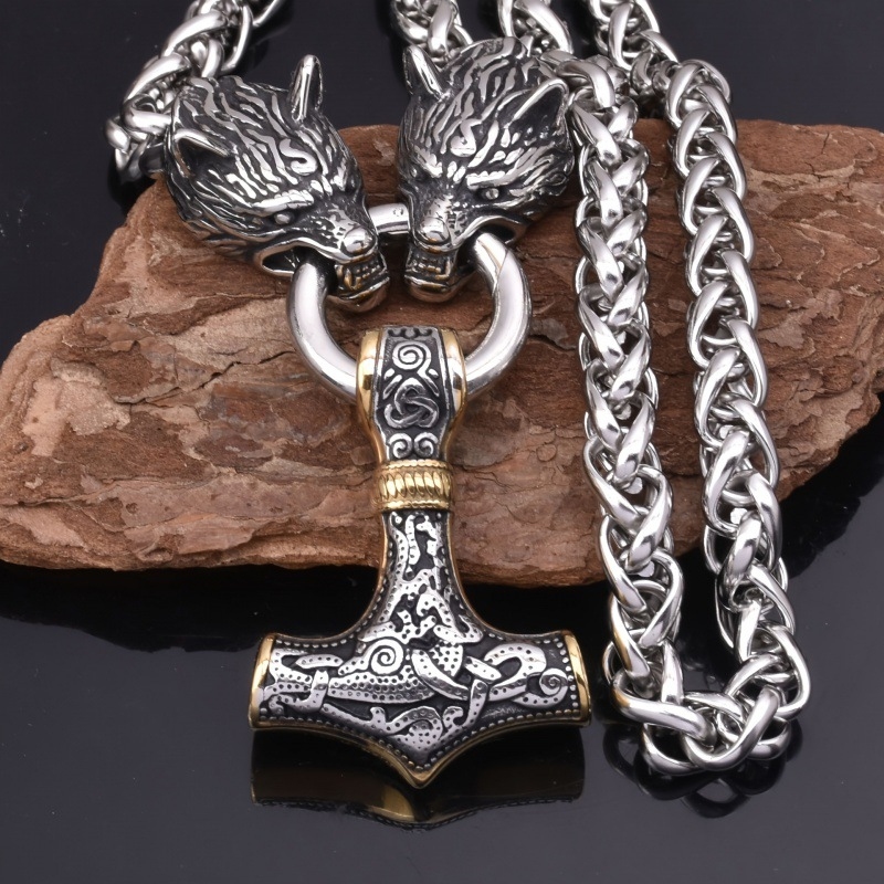 Battle Rope Anchor - Asla Solmaz Altın Rengi Odin Kurt