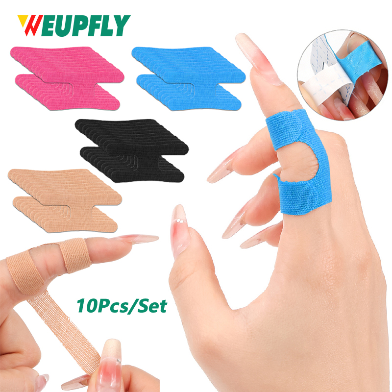 Finger Tape Athletic - Parmaklar için 10 adet kinesiyoloji bandı,