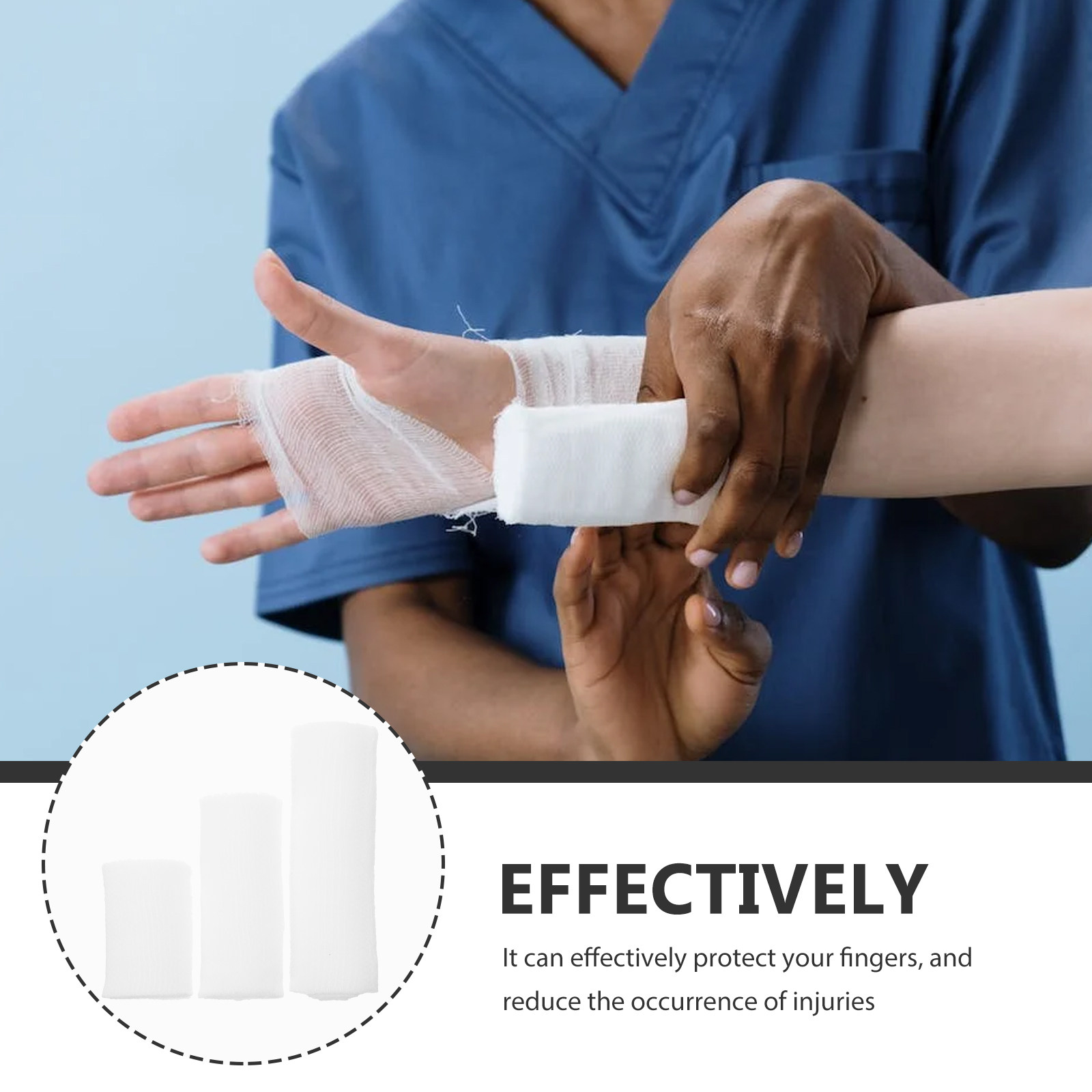 3 rulo Polyester elastik banda - Finger Tape Athletic incelemesi ve fiyatı
