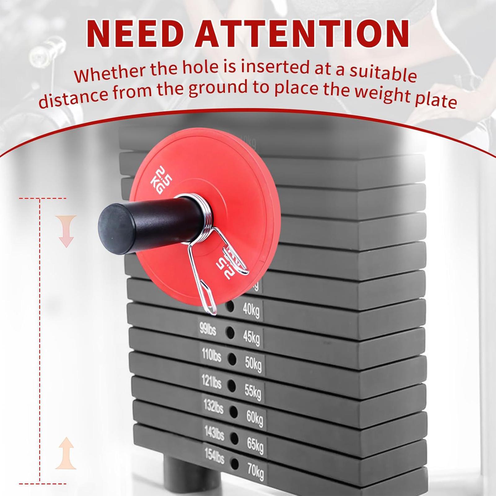 Yaylı Klipsli Spor Salonu Pimi - Landmine Barbell Attachment incelemesi ve fiyatı
