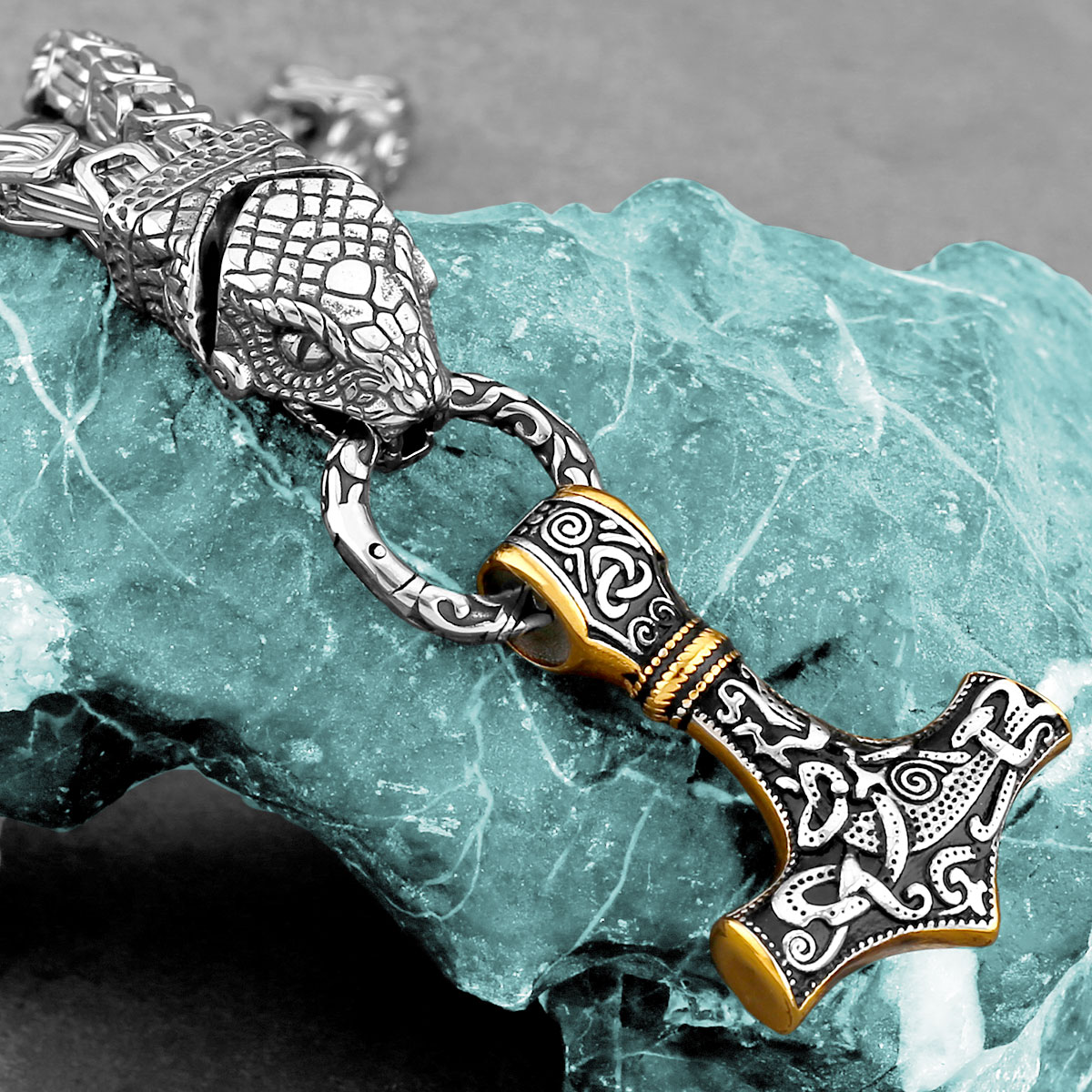 İskandinav Odin yılan başkanı  - Battle Rope Anchor incelemesi ve fiyatı